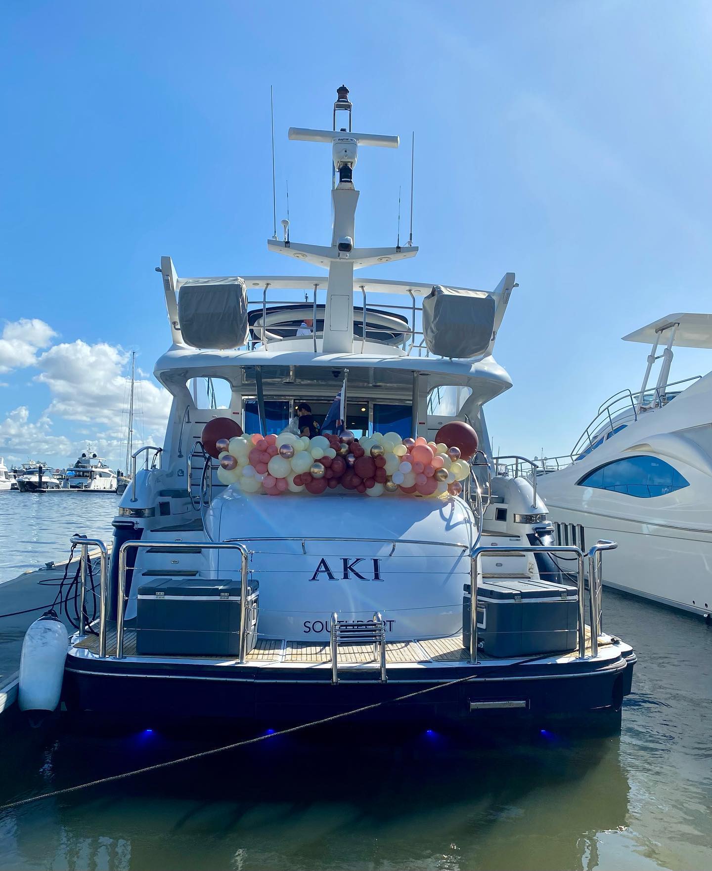 Yacht Boat Party Gold Coast Cinders Balloons